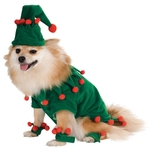 Pet Natal Cão Gato engraçado Costume Elf Papéis Casaco