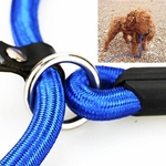 Pet Dog Nylon Laço Ajustável Deslizamento Leash Levar Corda Hot