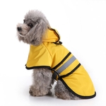 Pet Dog Raincoat Dog Pet Reflective Raincoat Poncho Para cães grandes como Golden Retriever