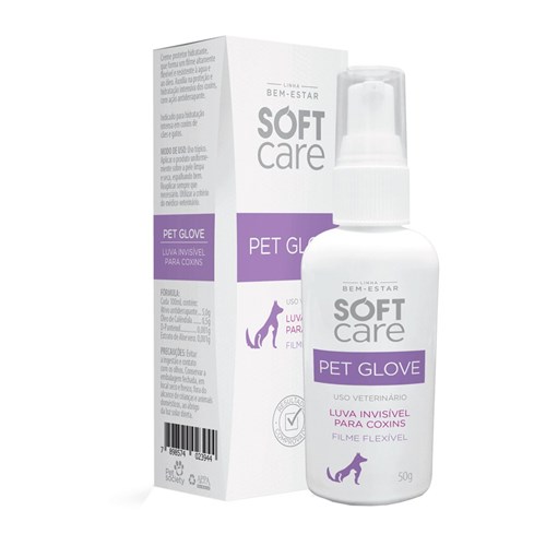 Pet Glove Pet Society 50G - Loção Hidratante / Acão Antiderrapante