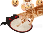 Pet Halloween Bat Forma Cat Sisal Coçar Pad Garras Toy Grinding Pet's product