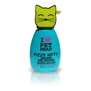 Pet Head Fizzy Kitty Mousse de Limpeza para Gatos 200ml