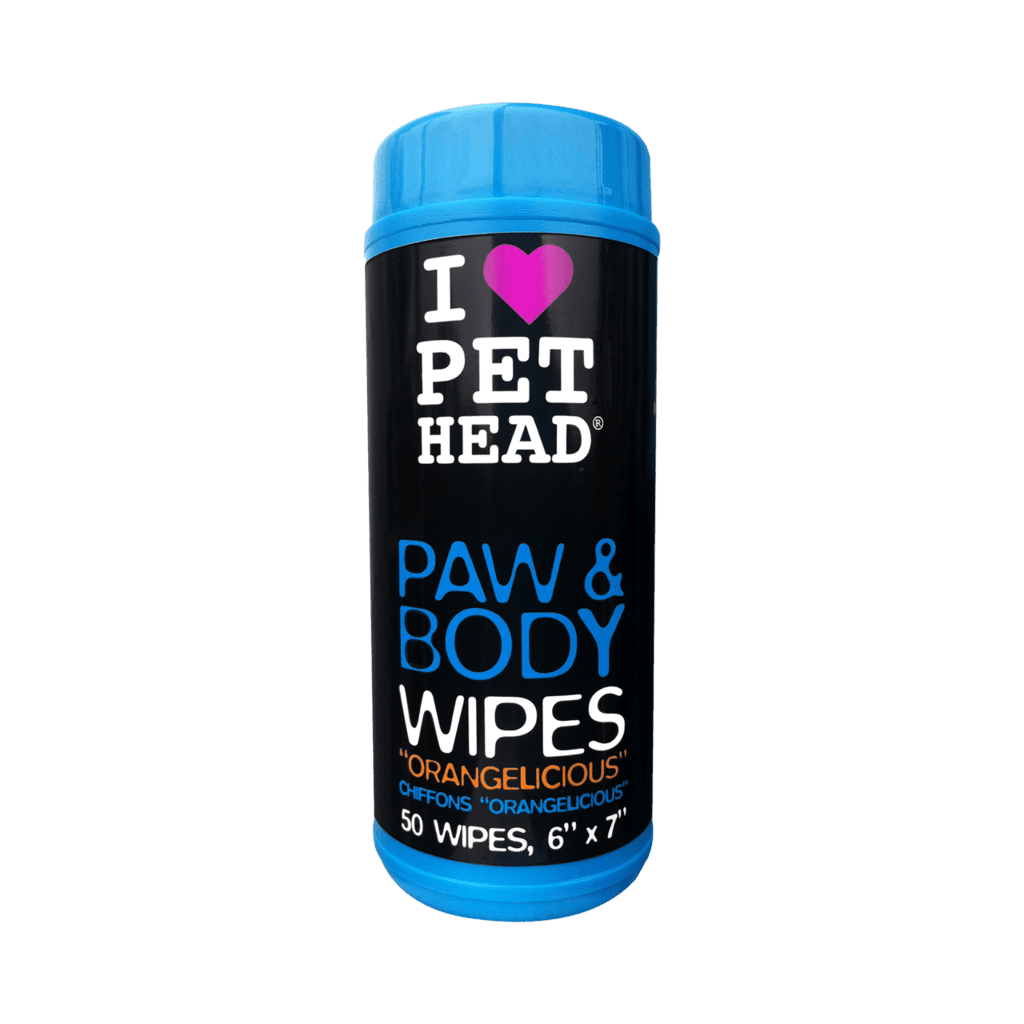 Pet Head Lenços Umedecidos para Cães - Paw & Body