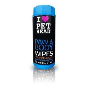 Pet Head Paw & Body Lenços Umedecidos para Cachorro