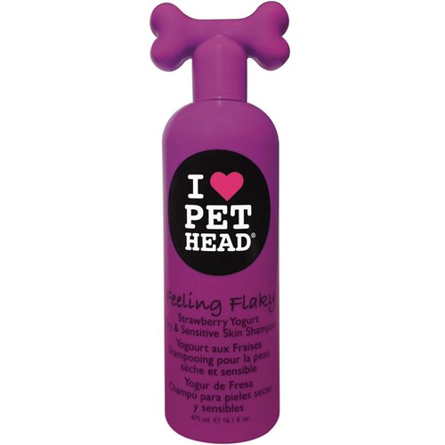 Pet Head Shampoo Feeling Flaky 475Ml - para Peles Secas e Sensíveis