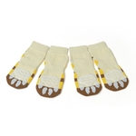 Pet Meias antiderrapante Sole Anti Grasping algodão meias quentes sapatos cão para Golden Retriever