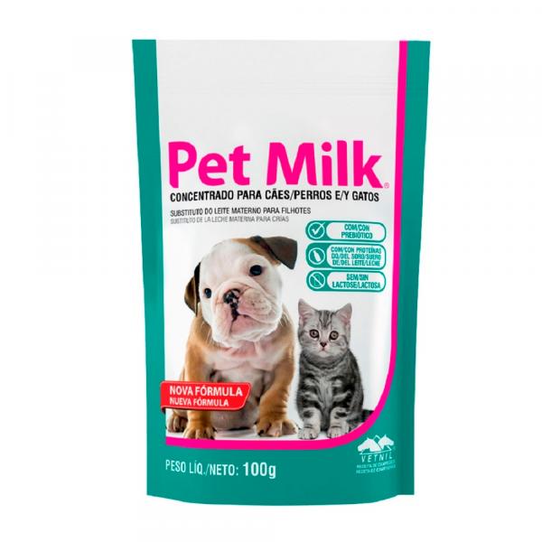Pet Milk Sachet 100g Vetnil Leite Filhotes