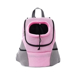 Pet Out Mochila Ombro Peito Backpack Cat Dog Fora Bolsa de transporte seguro e Conforto