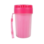 HUN Pet Paw Cup limpeza com escova de silicone macio para gatos cãe