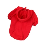 Pet roupas para cachorros filhote de cachorro quente grossa camisola shirt Bras?o de Vestu¨¢rio de Inverno Red L