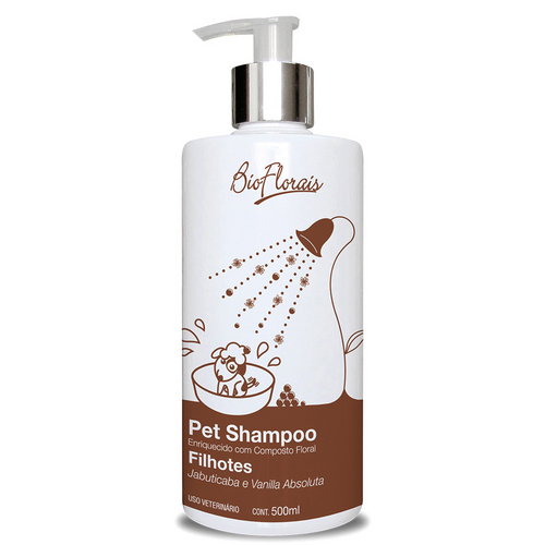 Pet Shampoo Filhotes Bio Florais - 500 Ml