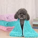 Pet Shop Dog absorvente Toalha Chenille Pet absorvente Toalha de Limpeza