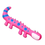 Pet Toy resistente ¨¤ mordida Latex Toy Vocal Latex Forma??o Lagarto Chameleopet Toy