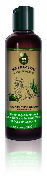 PetLab Extractos - Condicionador Cães Adultos - Abacate e Aloe Vera - 300 Ml