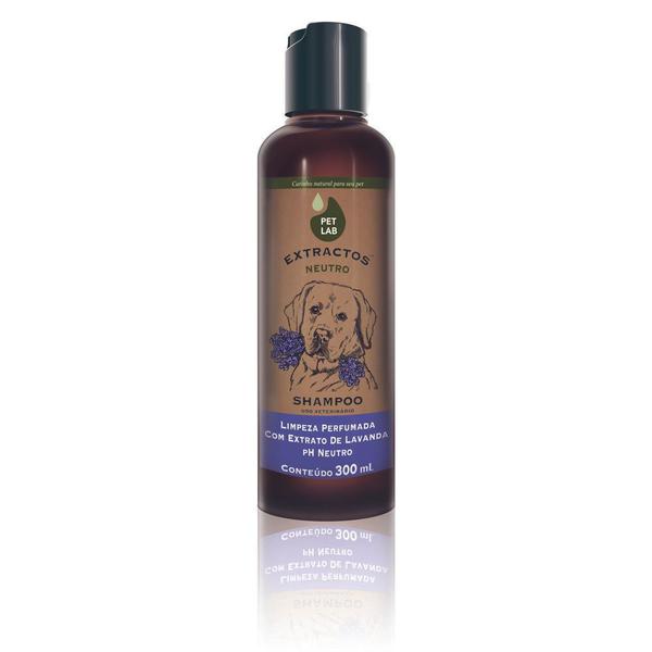 Petlab Extractos - Shampoo Neutro para Cães - Lavanda - 300 Ml