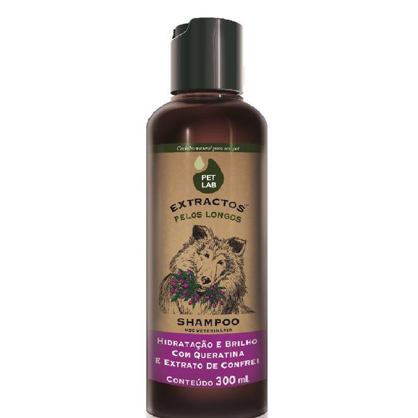 PetLab Extractos - Shampoo para Cães com Pelos Longos - Confrei - 300 Ml - Allstate