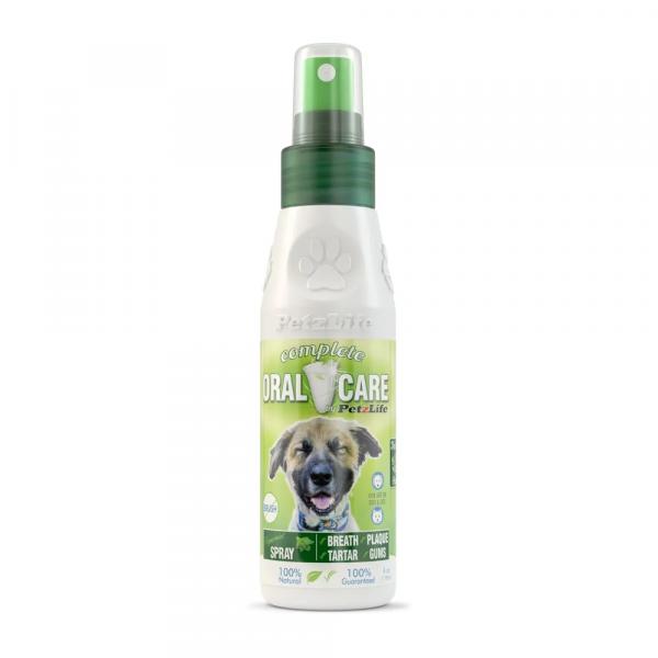 Petzlife Spray Hortelã 4oz/118ml Removedor de Tártaro para Cães e Gatos