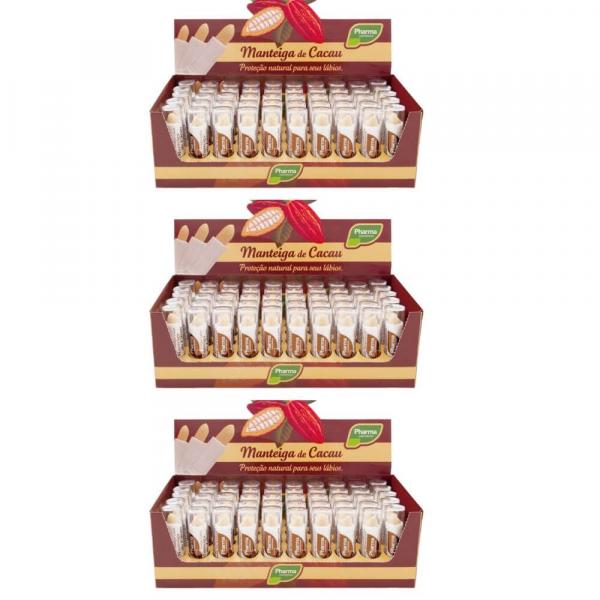 Pharma Manteiga de Cacau Batom C/50 (Kit C/03)