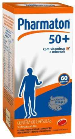 Pharmaton 50+ 60 Cápsulas - Sanofi