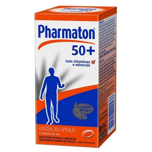 Pharmaton 50+ com 30 Cápsulas - Boehringer