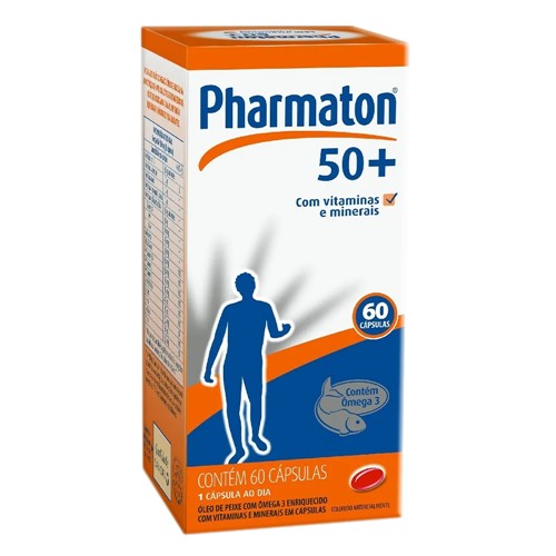 Pharmaton 50+ com 60 Cápsulas