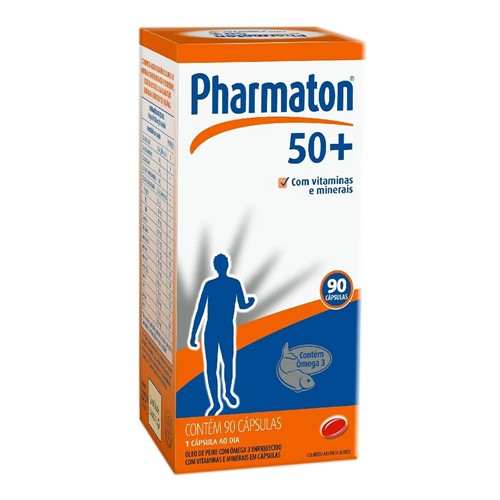 Pharmaton 50+ com 90 Cápsulas