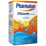 Pharmaton Vitawin Cálcio Solução Oral Infantil Morango 150mL