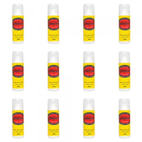Phebo Odor de Rosas Desodorante Spray 90ml (Kit C/12)