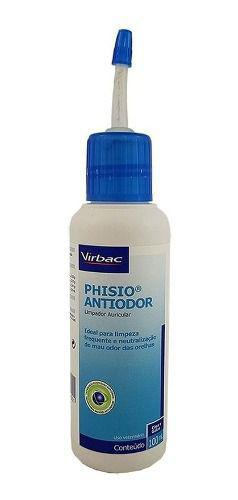 Phisio Limpador Auricular Anti-odor 100ml Virbac
