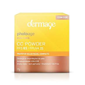 Photoage DuoCake CC Powder Protetor Solar Color3 Médio FPS63
