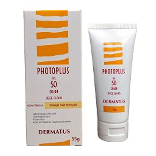 Photoplus Base Fotoprotetora FPS50 Dermatus - Base Facial Corretiva - Dermatus