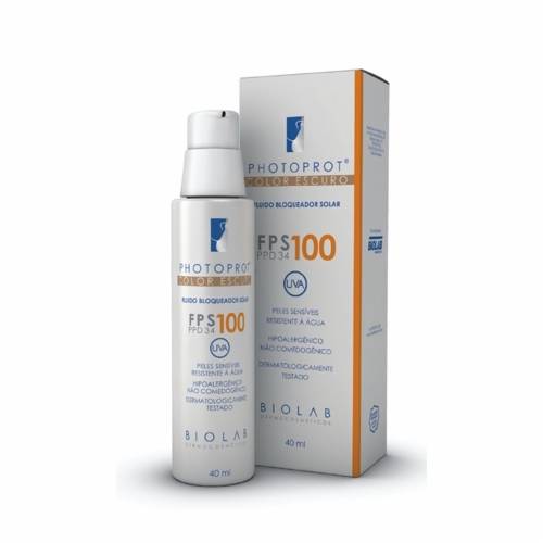 Photoprot Fps 100 Color - Escuro com 40 Ml