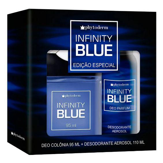 Phytoderm Infinity Blue Kit Deo Colônia 95ml +Desodorante