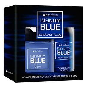 Phytoderm Infinity Blue Kit - Deo Colônia + Desodorante Kit - 110 Ml 95 Ml