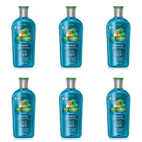 Phytoervas Anticaspa Shampoo 250ml (Kit C/06)