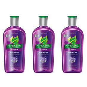 Phytoervas Antiqueda Shampoo 250ml - Kit com 03