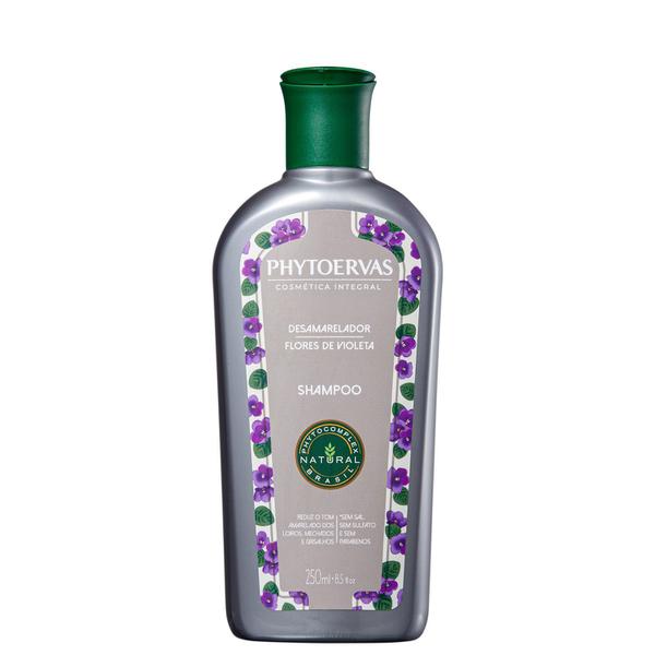 Phytoervas Desamarelador Flores de Violeta - Shampoo 250ml