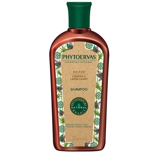 Phytoervas Dia a Shampoo 250ml - Verbena & Capim-Limão