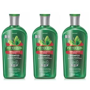 Phytoervas Fortalecimento Total Shampoo 250ml - Kit com 03