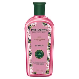 Phytoervas Lisos Flor de Cerejeira e Açaí – Shampoo 250ml