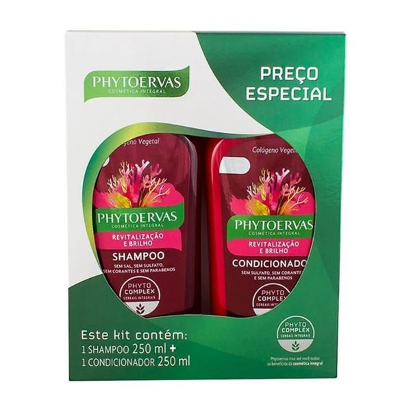 Phytoervas Revitalização Brilho Shampoo + Condicionador 250ml