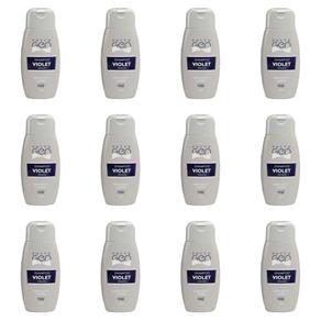 Phytogen Shampoo Tonalizante Violet 120ml - Kit com 12
