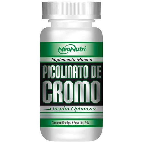 Picolinato de Cromo - 60 Cápsulas - Neo-Nutri