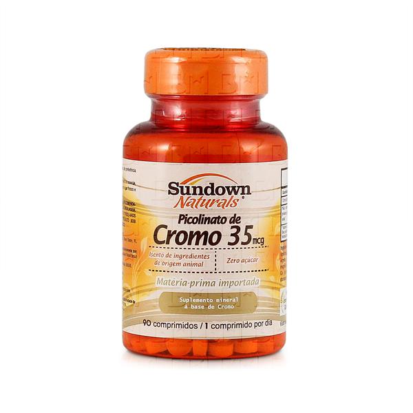 Picolinato de Cromo 365MCG 90 Comprimidos - Sundown