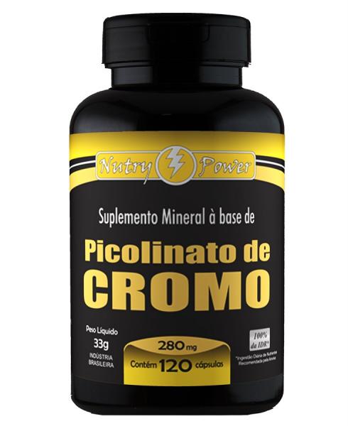 Picolinato de Cromo 280mg C/120 Cápsulas - Apisnutri