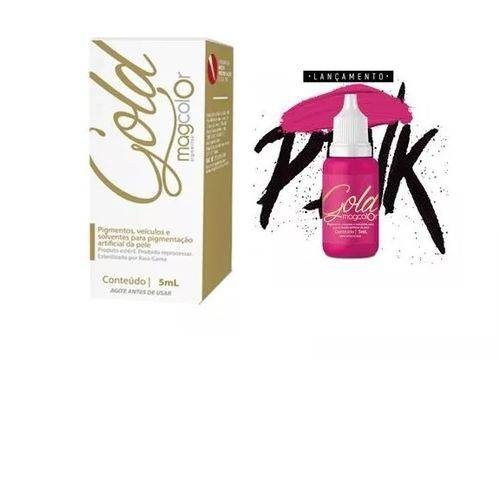 Pigmento Magcolor Gold 5ml - Pink