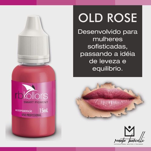 Pigmento Rb Kollors 15ml - Old Rose