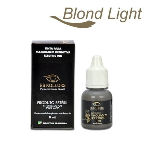 Pigmento Rb Kollors Blond Light 8 Ml
