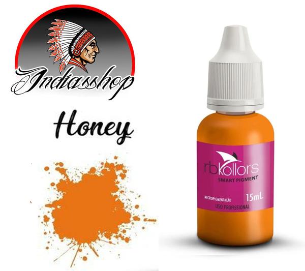 Pigmento RB Kollors Honey 15ml Indiasshop Brasil