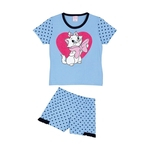 Pijama Feminino Infantil Lupo Azul da Gatinha Marie